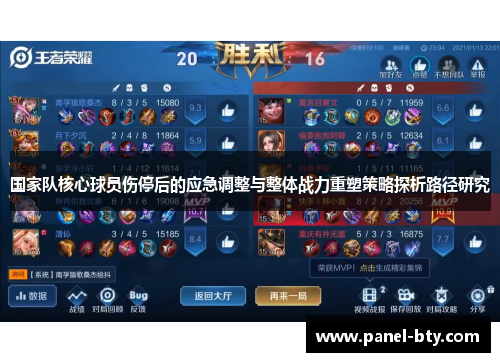 国家队核心球员伤停后的应急调整与整体战力重塑策略探析路径研究 国家队核心球员伤停后的应急调整与整体战力重塑策略探析路径研究